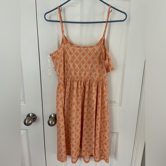 3/$20 Orange Summer Dress - Picture 4 of 4